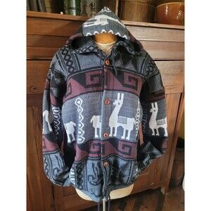 Vintage Tejidos Ruminahui Wool sweater Sz LG